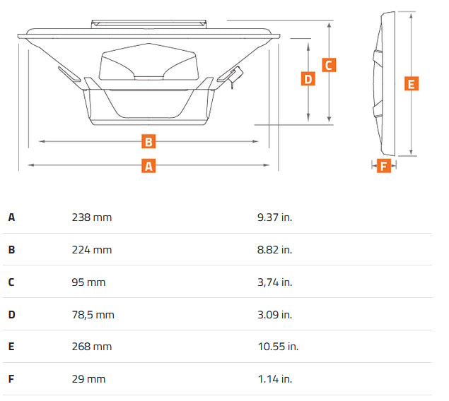 Hertz Cento CX690 3-Way 6X9 Inch Coaxial Speakers