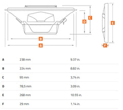 Hertz Cento CX690 3-Way 6X9 Inch Coaxial Speakers