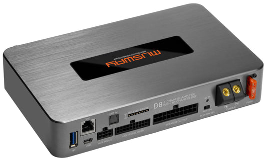 Musway D8v4 8 Channel Amplifier with 10 Channel DSP