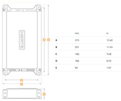 Hertz HCP 1DK Mono Amplifier