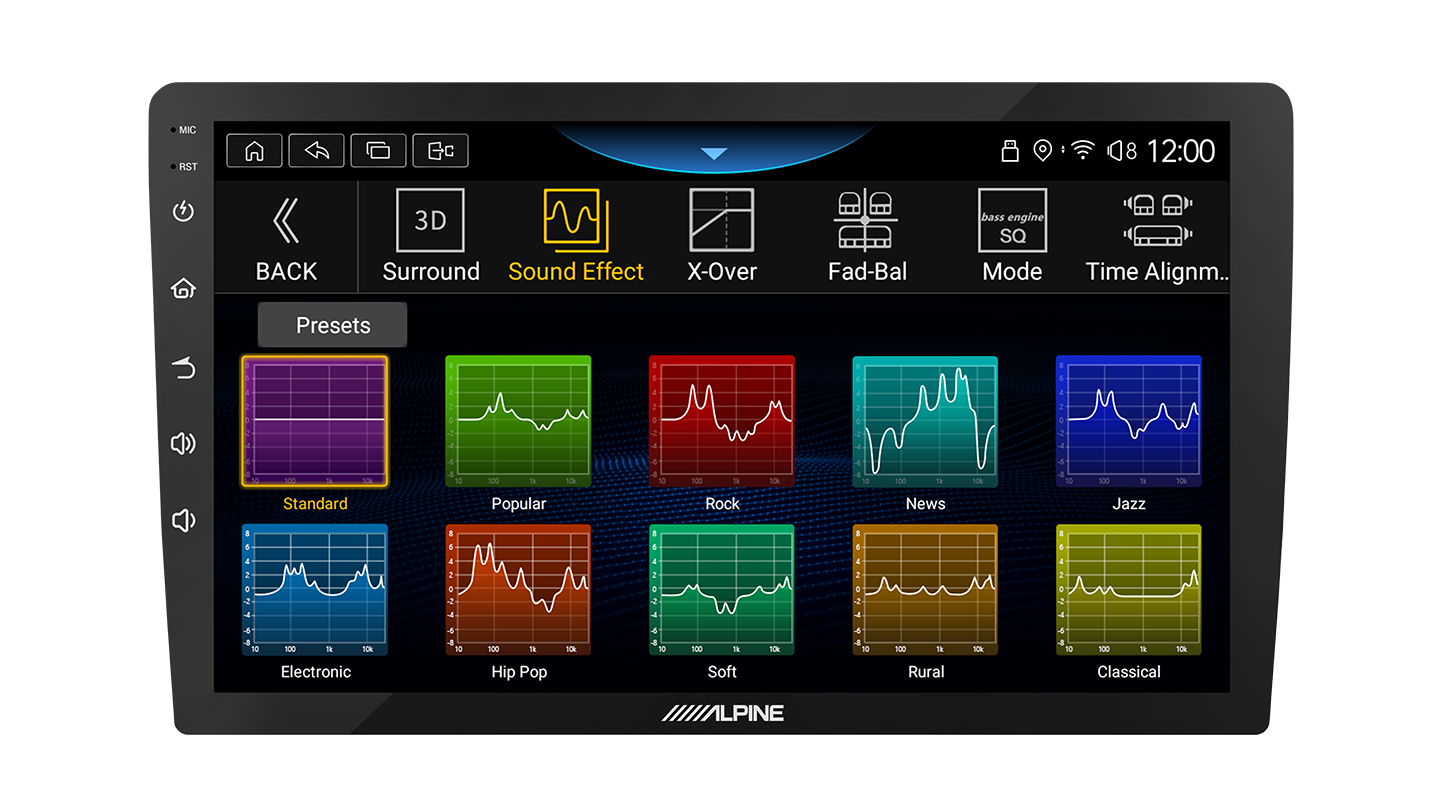 Alpine INE-AX809 9 Inch AV System