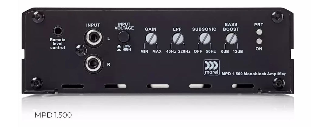 Morel Compact MPD 1.500 Mono Amplifier – Gold Coast Car Sound