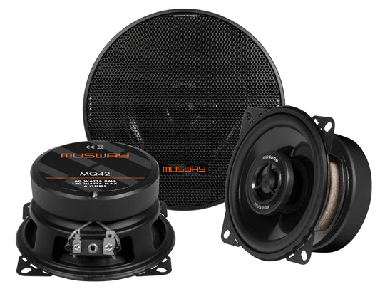 Musway MQ42 4 Inch Coaxial Speakers