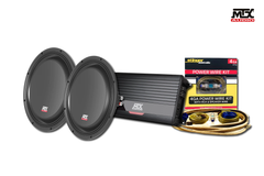 MTX Dual Slim Subwoofer Pack