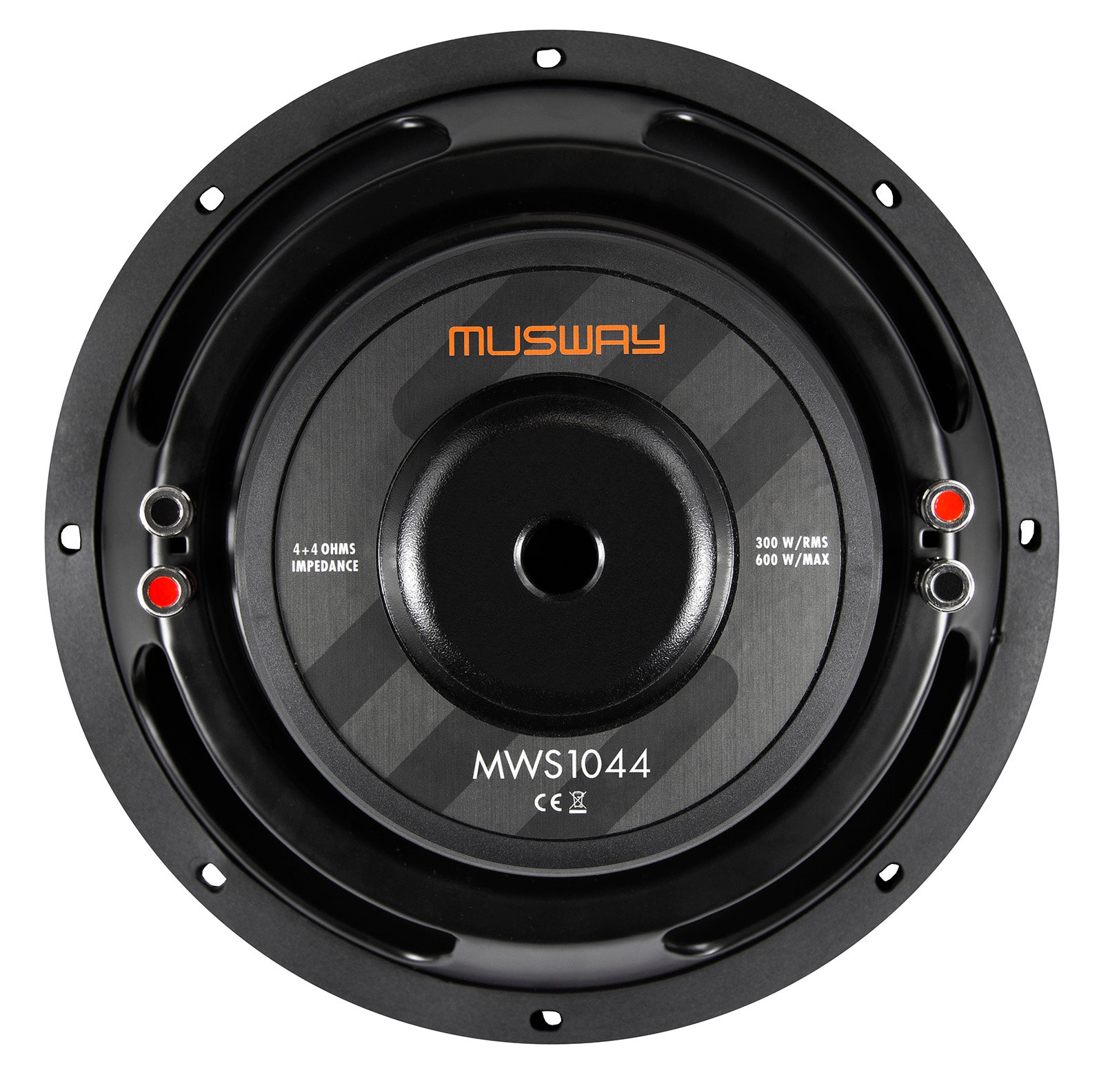 Musway MWS1044 10 Inch Slim Subwoofer