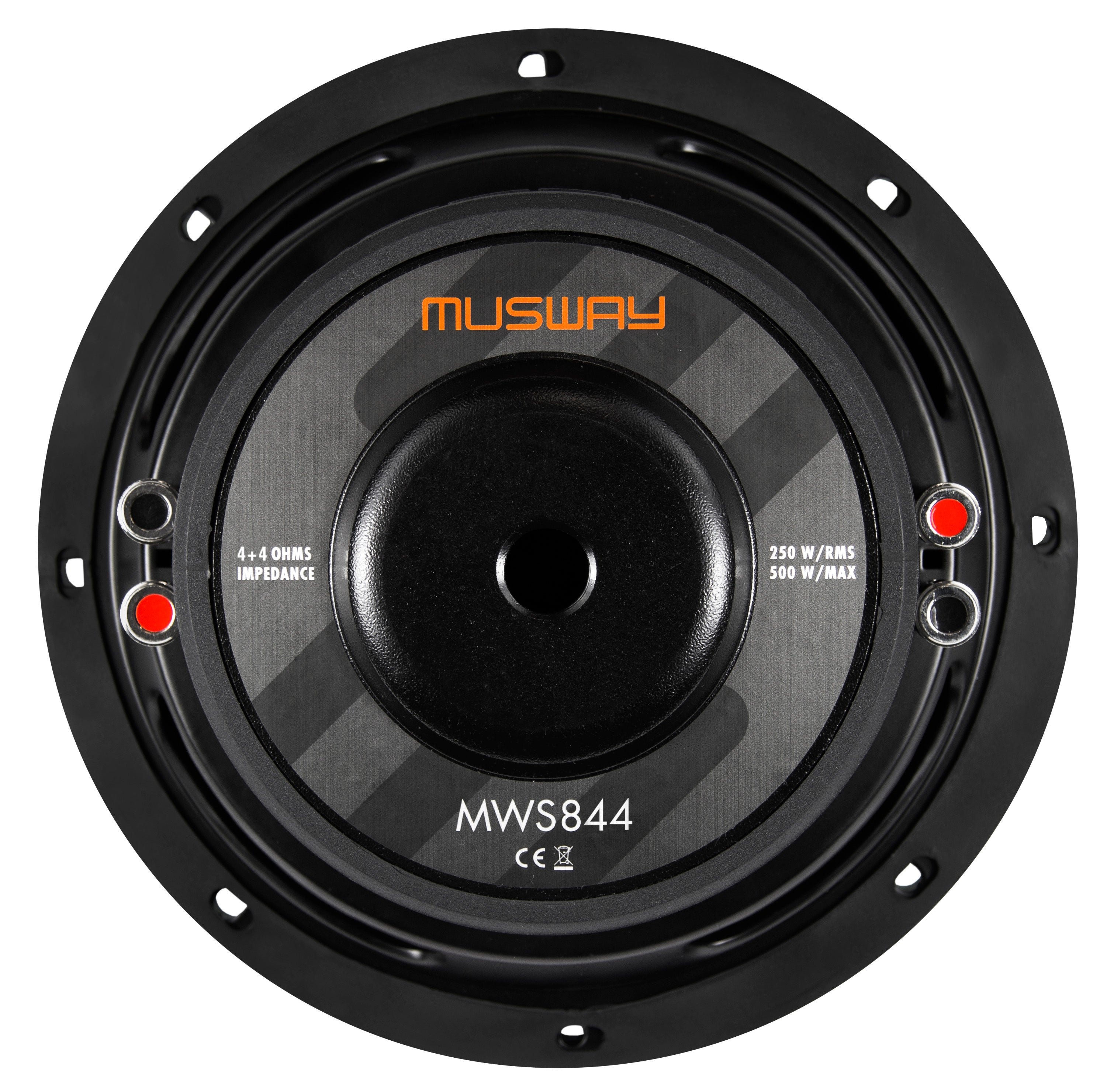 Musway MWS844 8 Inch Slim Subwoofer