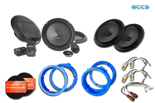 Prima front and rear speaker upgrade kit for LDV T60