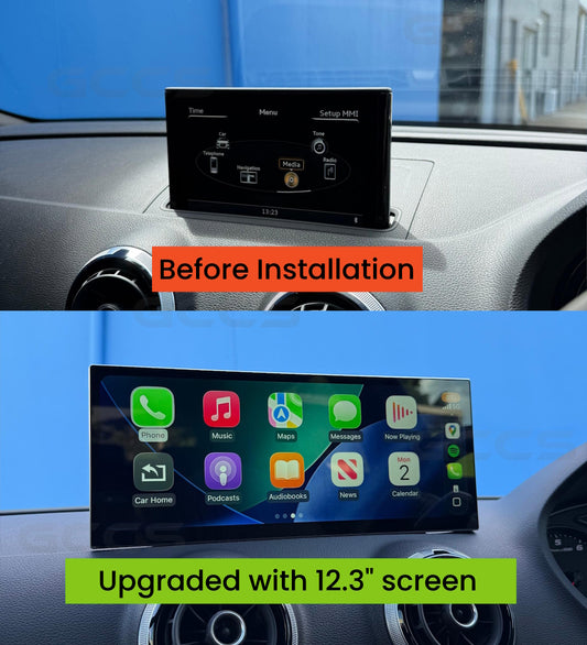 CAD Connect 12.3 Inch Screen Upgrade for Audi A3 / S3 & RS3 2014-2019