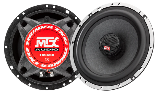 MTX TX665C 6.5" COAXIAL SPEAKERS