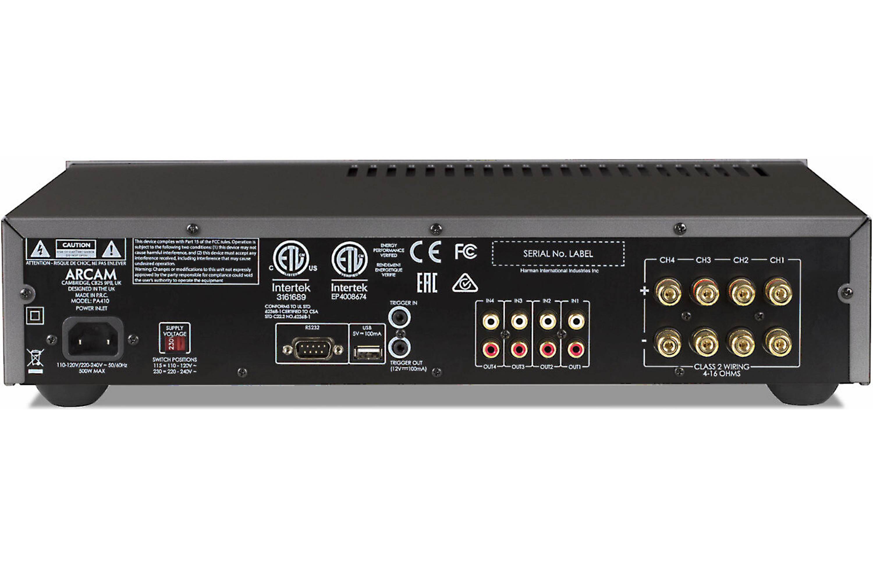 ARCAM PA410 CLASS A/B POWER AMPLIFIER