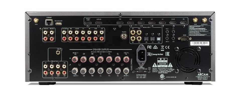 ARCAM AVR5 CLASS AB AV RECEIVER