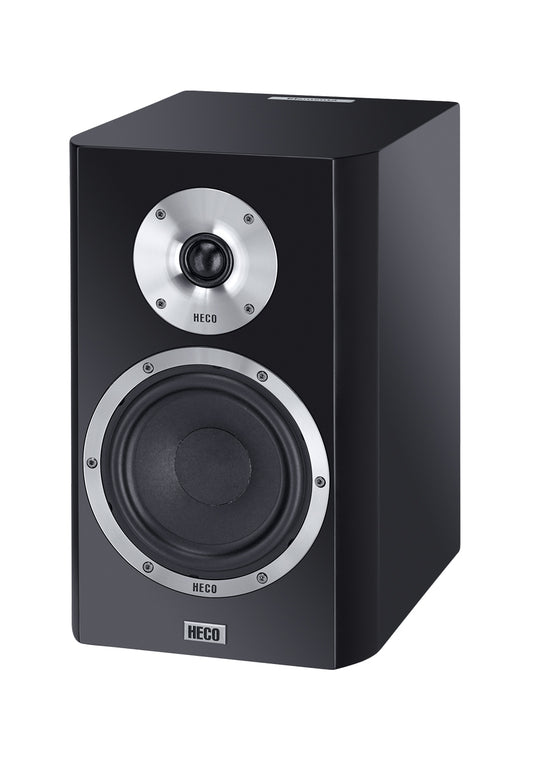 HECO ELEMENTA 300 BOOKSHELF SPEAKERS BLACK