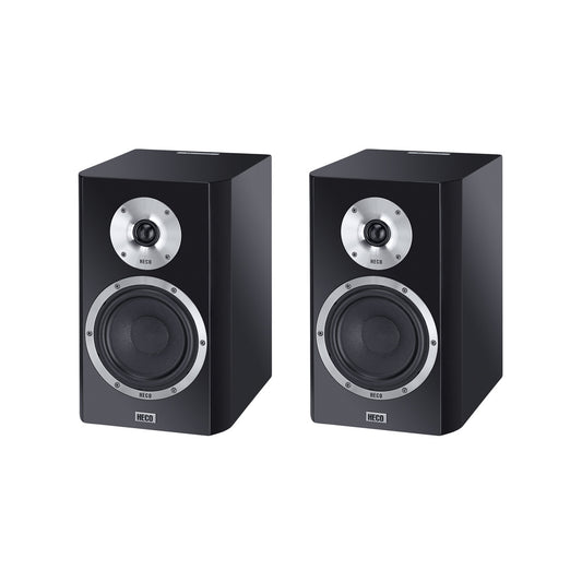 HECO ELEMENTA 300 BOOKSHELF SPEAKERS BLACK