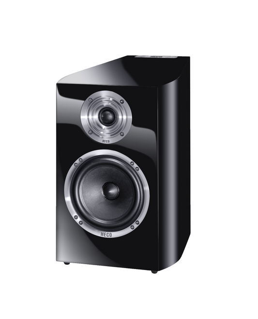 HECO CELAN REVOLUTION 3 BOOKSHELF SPEAKERS BLACK