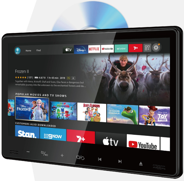 HiTV MEGA 11 DVD Smart TV – Gold Coast Car Sound