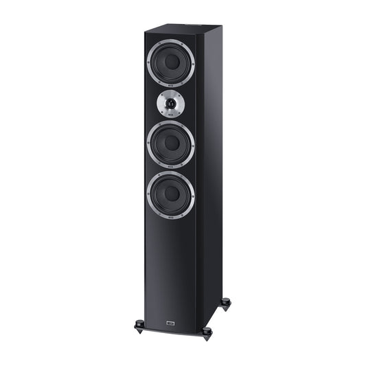 HECO ELEMENTA 700 3-WAY BLACK TOWER SPEAKERS