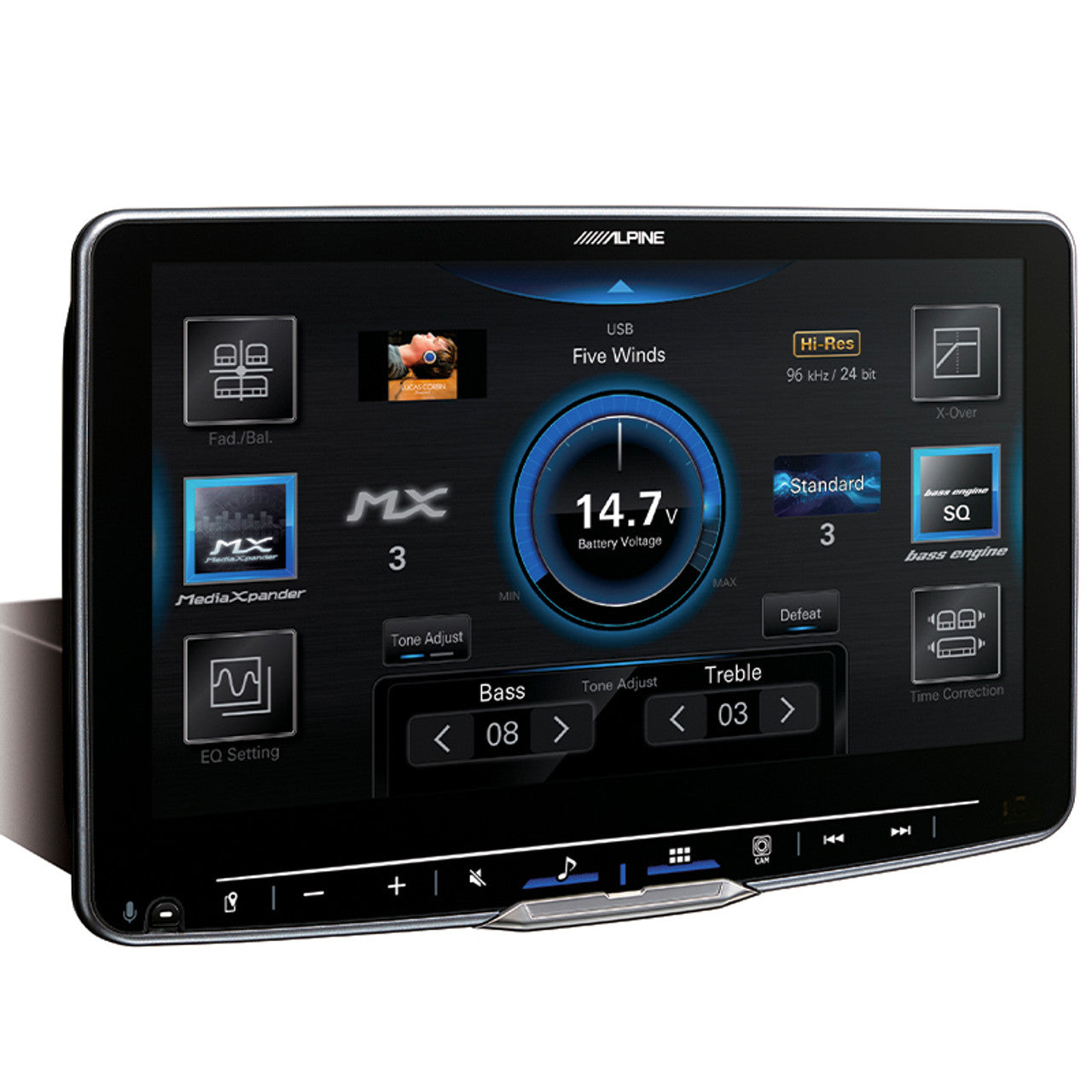 ALPINE iLX-F511A HALO 11" AV SYSTEM