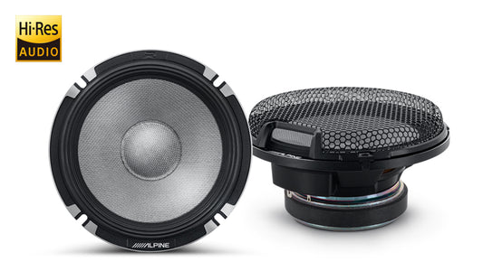 ALPINE R-SERIES PRO R2-S652 6.5 INCH COMPONENT SPEAKERS