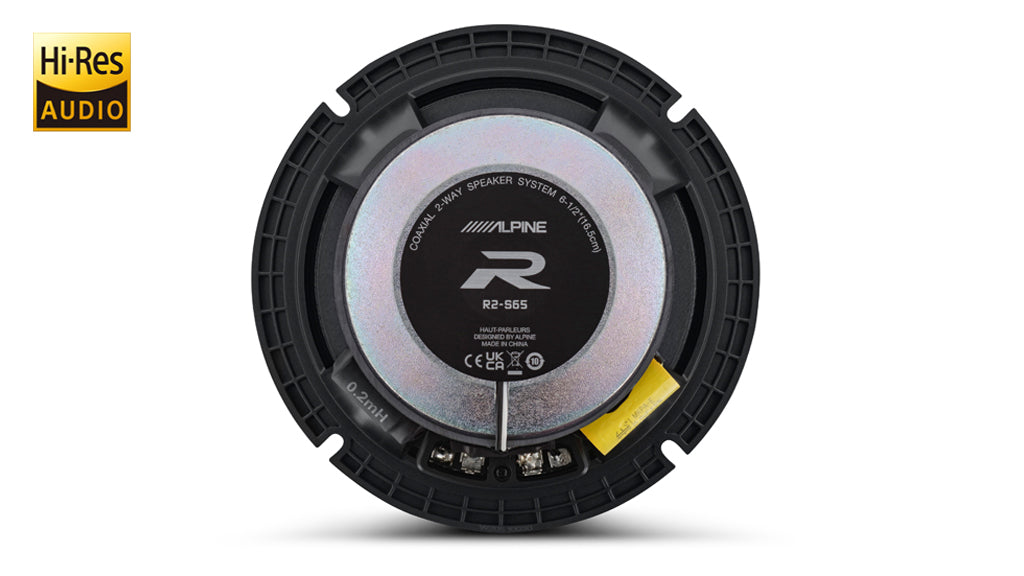 ALPINE R-SERIES R2-S65 6.5" COAXIAL SPEAKERS