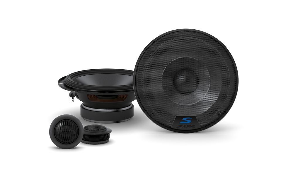 ALPINE S SERIES S-S65C 6.5" COMPONENT SPEAKERS