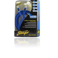 Stinger 6000 Series RCA 2ch Leads