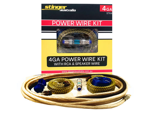 Stinger 4GA Amplifier Wiring Kit