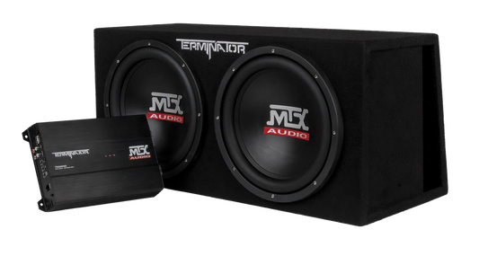 MTX TNP212DV DUAL 12" LOADED PACKAGE