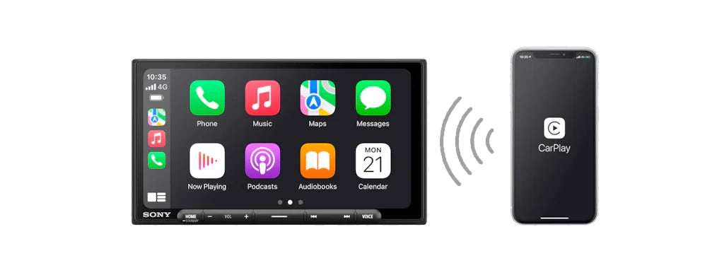 SONY XAV-AX6000 7 INCH MEDIA RECEIVER CARPLAY/ANDROID AUTO