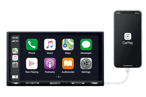 SONY XAV-AX5500 7 INCH MEDIA RECEIVER CARPLAY/ANDROID AUTO DUAL USB