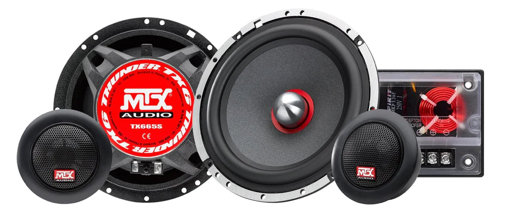 MTX TX665S 6.5" COMPONENT SPEAKERS